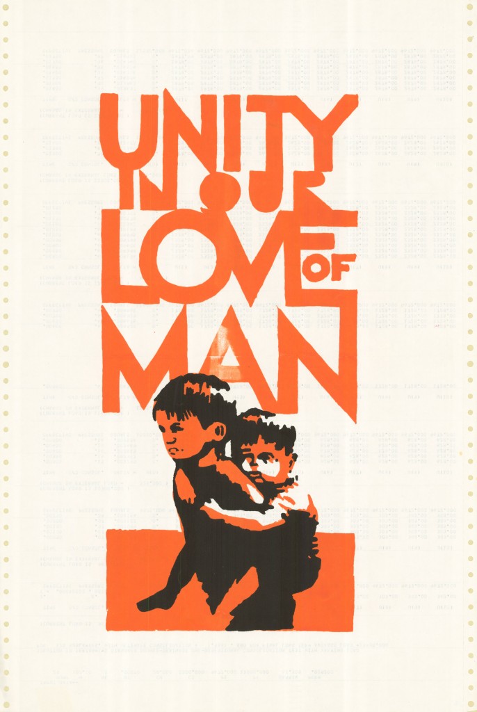 Unity in our love of man