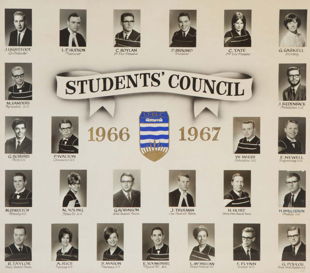 1966-1967 Student Council Composite, 1967