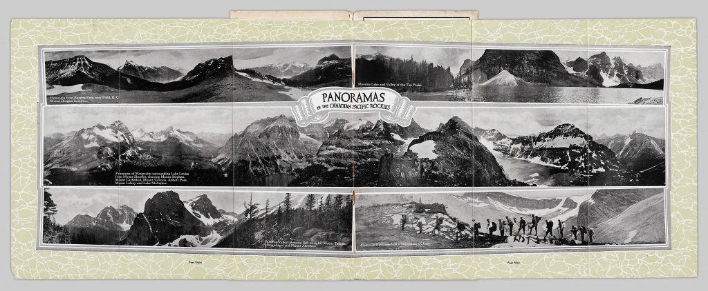 Pacific coast tours through the Canadian Pacific Rockies, 1922