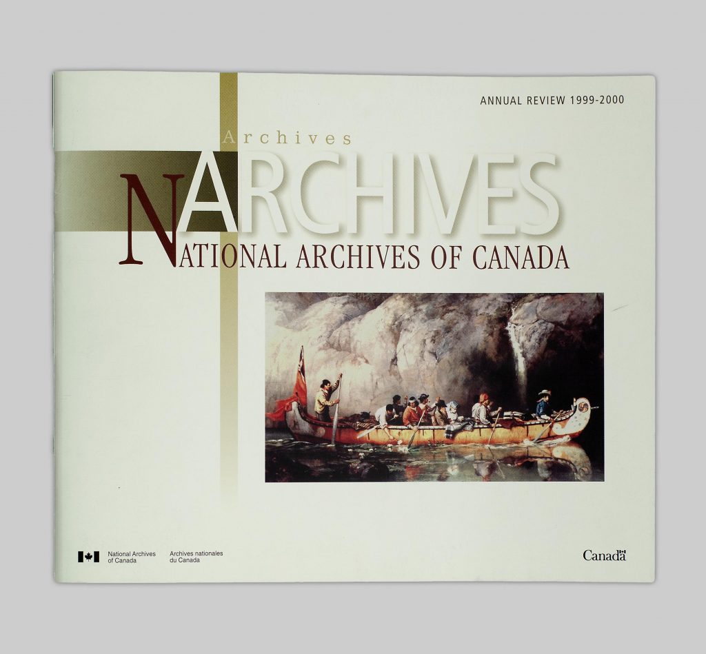 Annual review of the National Archives of Canada 1999-2000, 2000