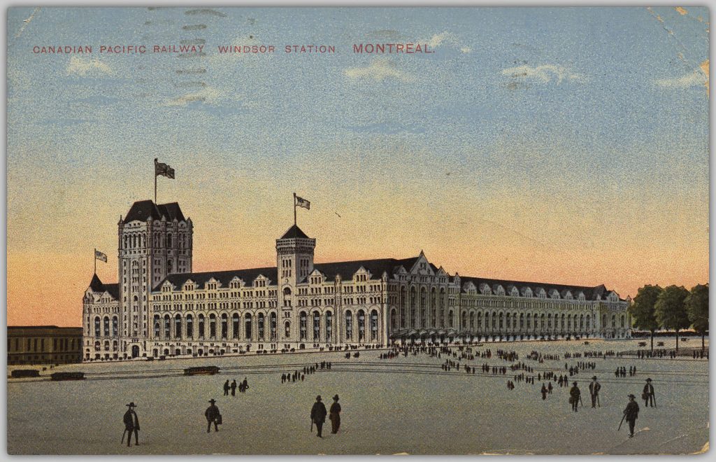 Canadian Pacific Railway, Windsor Station, Montreal, [between 1900 and 1920?]